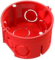 Коробка установочная Промрукав СП 68x42 блочная красный (245шт) картинка 